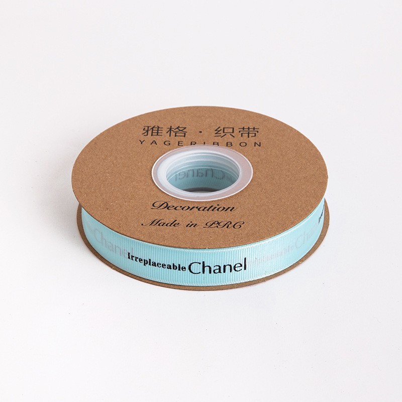 Xiaoxiangfeng 2.0cm cinta roscada en inglés 35 yardas flor regalo decoración con ramo cinta de embalaje pastel