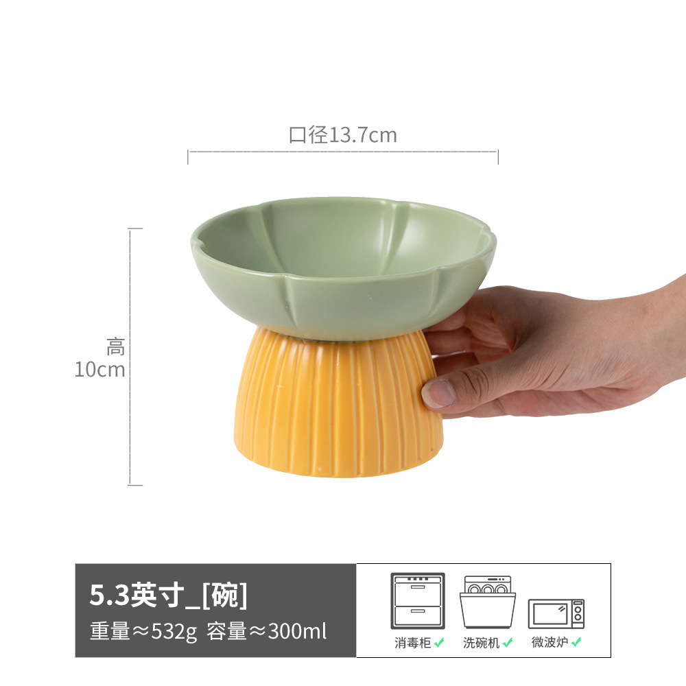 [Lleno de diseño] especial en forma de copa de aromaterapia bandeja de la joyería placa hogar de cerámica plato de fruta pastelería tazón ligeramente defecto