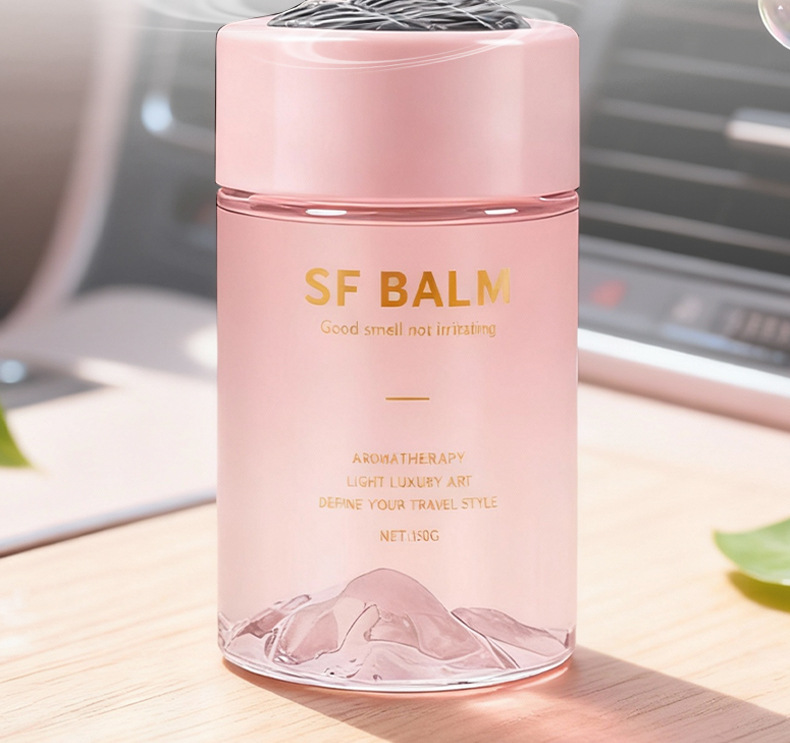 Yunshan Car Fragrance High-End Car Aromatherapy Long-Lasting Fragrance Solid Balm Home Use Odor Removal Deodorizing Fragrance