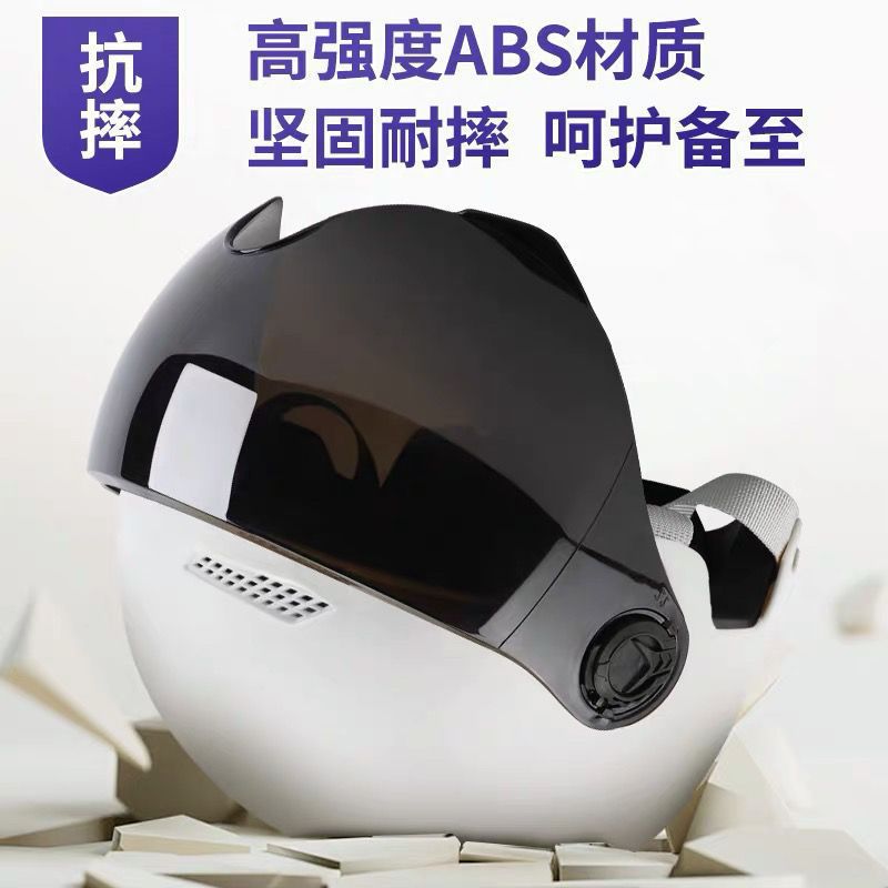3C certified helmet, suitable for both men and women, electric scooter helmet, summer sun protection half helmet, summer helmet, women's helmet, all-season use