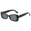 Fashionable sunglasses with bow, decorations solar-powered, retro glasses suitable for men and women