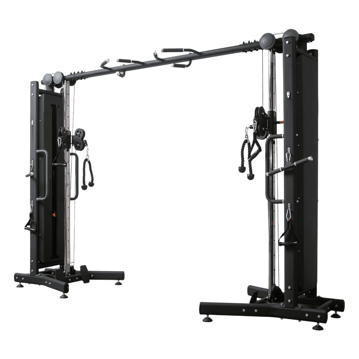 Equipo de fitness comercial completo, cinta de correr, bicicleta de spinning, unidad para gimnasio de club, máquina de entrenamiento de fuerza.