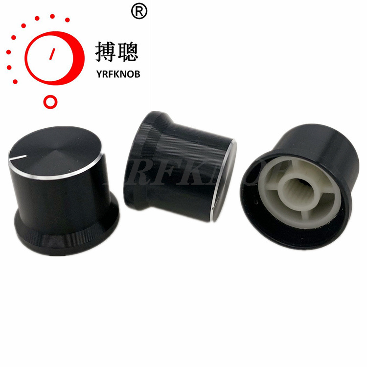 YRFKNOB����ñ�ͺ�ɫ��������̫�������Ͻ���ť 17-20*17������ť