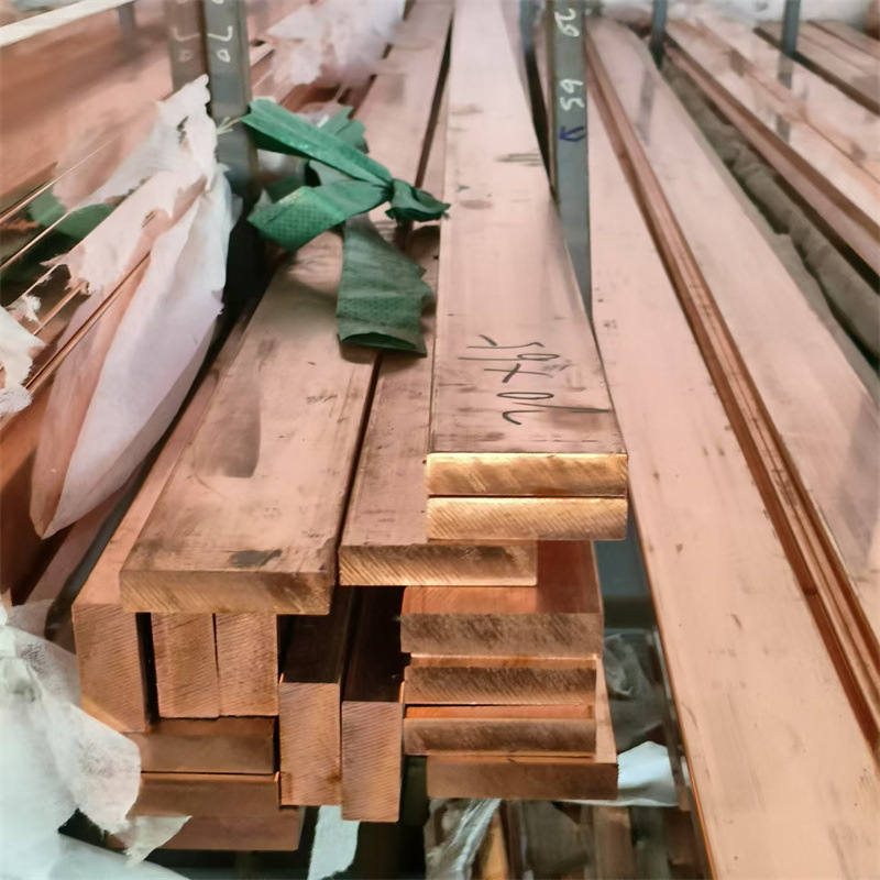 厂家T2紫铜排圆角直角镀锡紫铜排10*125/10*100mm现货