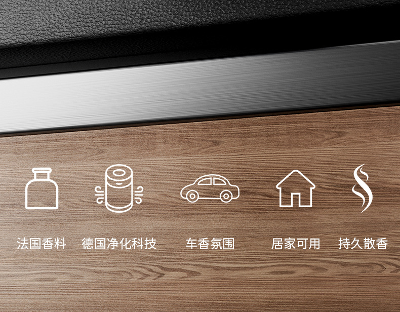 High-End Car Aromatherapy 2024 New Long-Lasting Fragrance Purifies Air and Removes Odor Car Fragrance Solid Balm