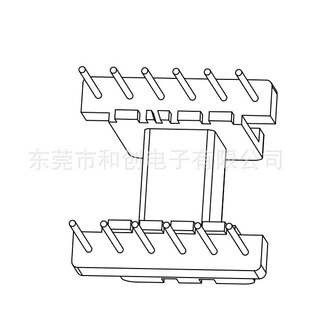 EE16 transformer skeleton EE16 high frequency skeleton horizontal 6 6 feet 1636B