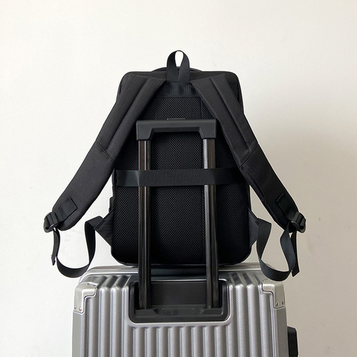 Oxford fabric crossbody bag, business casual large capacity laptop backpack simple crossbody bag