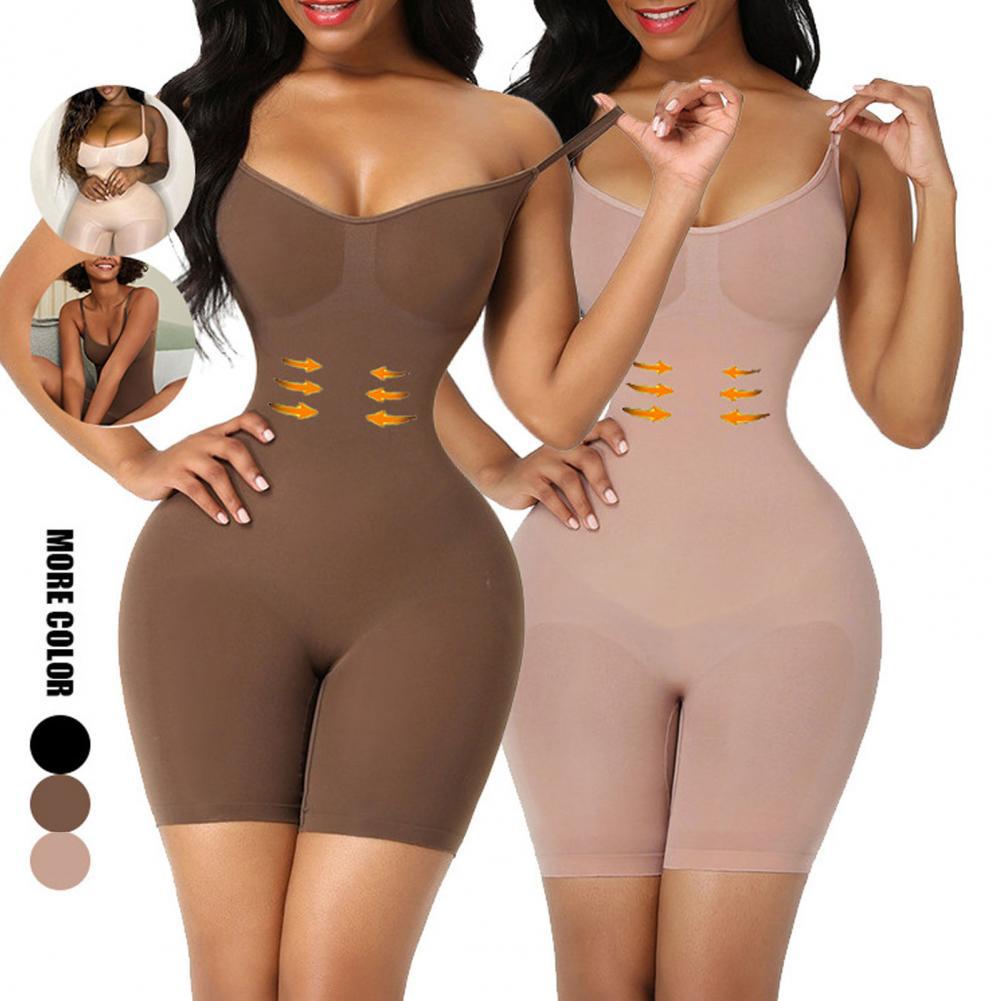 Cross-border Large Size New Hip-lifting Seamless Shaping Clothes Women's Corset Full-body Sling Abdomen-tucking Body-fitting Underwear