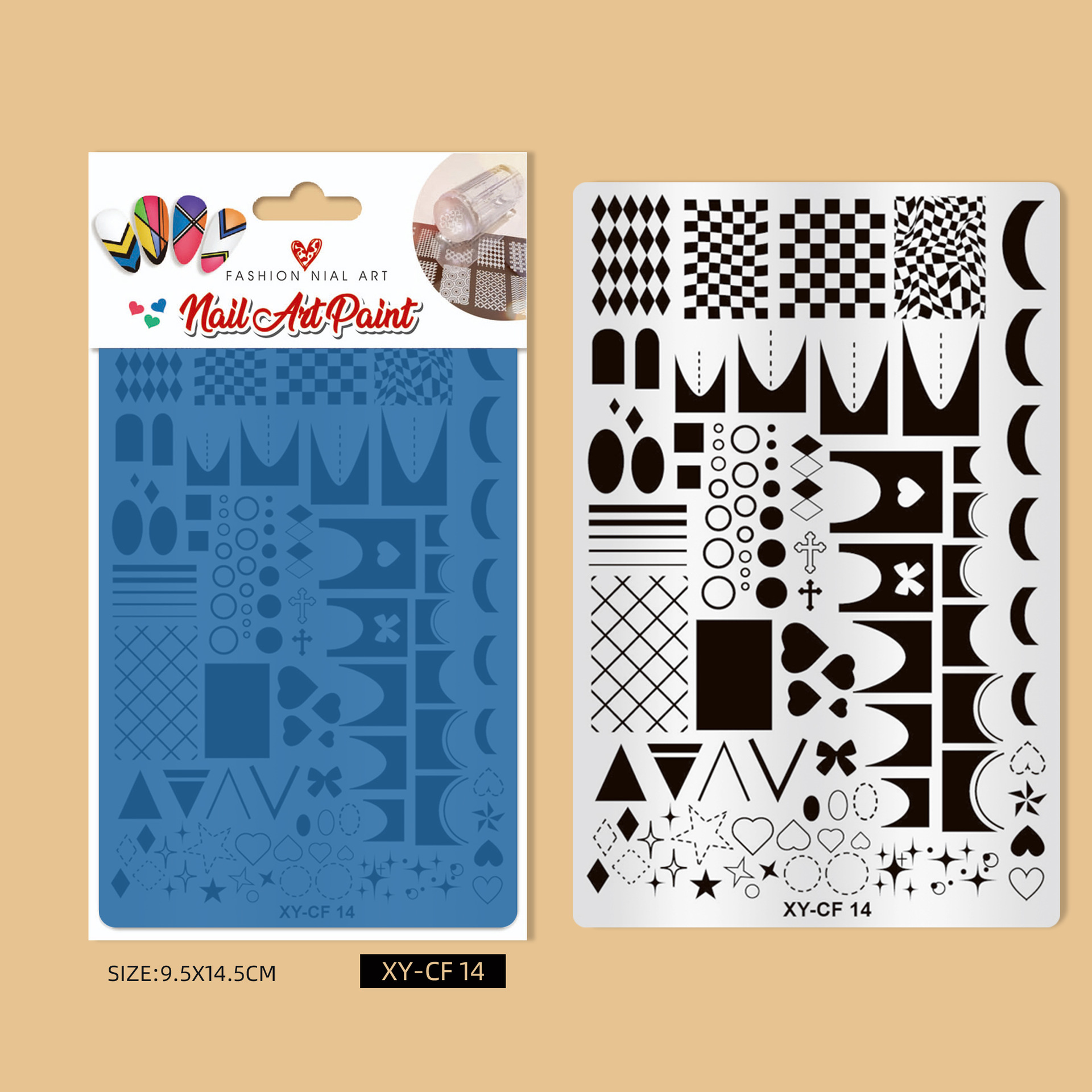 XY-CF de placa de acero 14