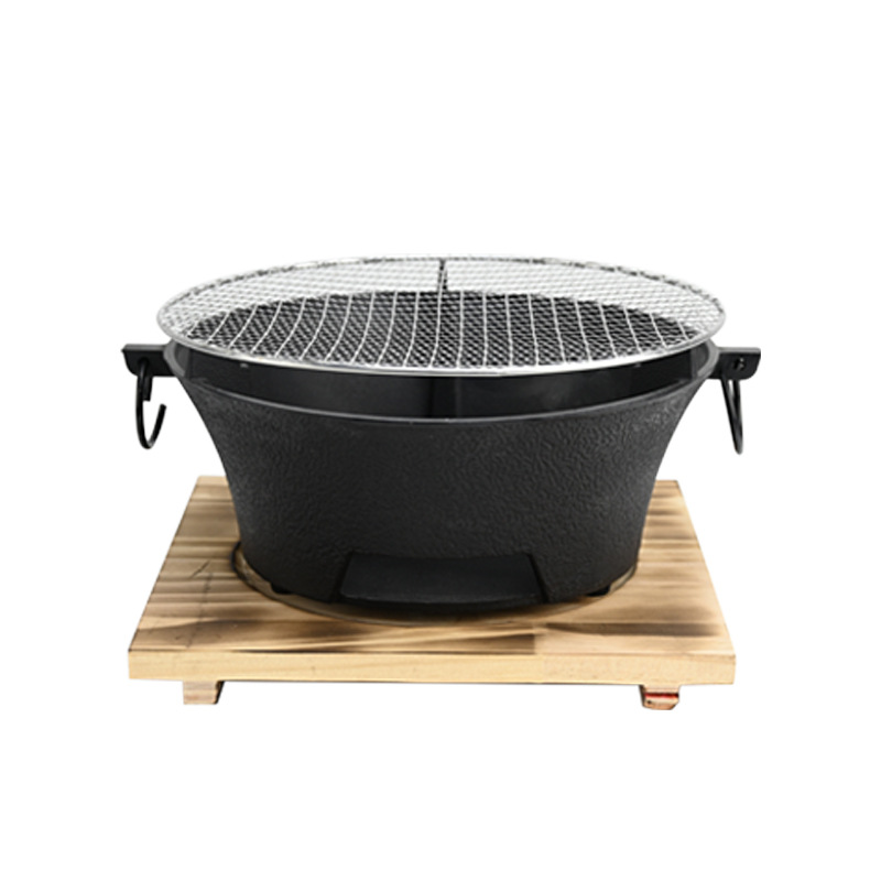 Estufa de té cocina hogar hierro fundido estufa de carbón estufa barbacoa calefacción estufa de carbón al aire libre Brasero Internet celebridad estufa conjunto completo