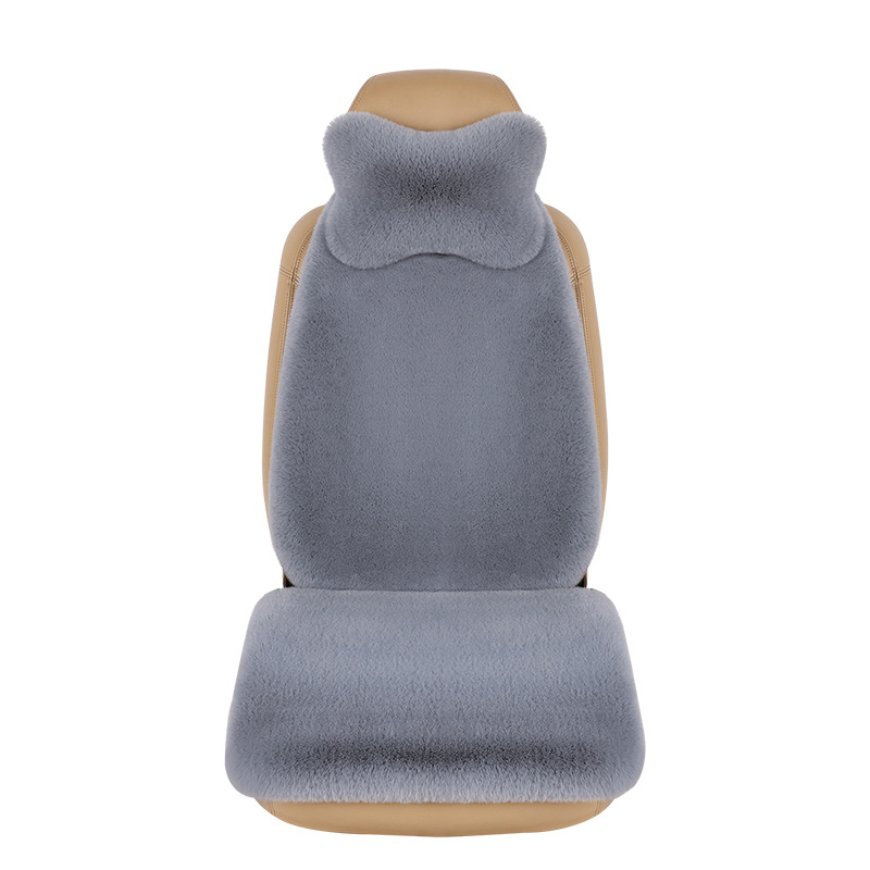 Winter plush woolen seat, keep warm set