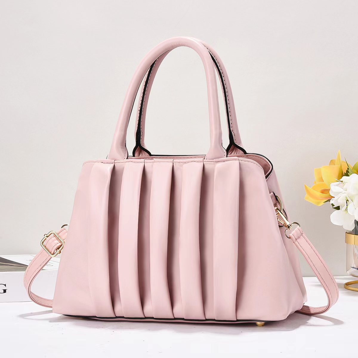 Temperamento versátil nuevo bolso coreano de moda mujer hermoso bolso de hombro bolso de mujer bolso de mujer bolso grande