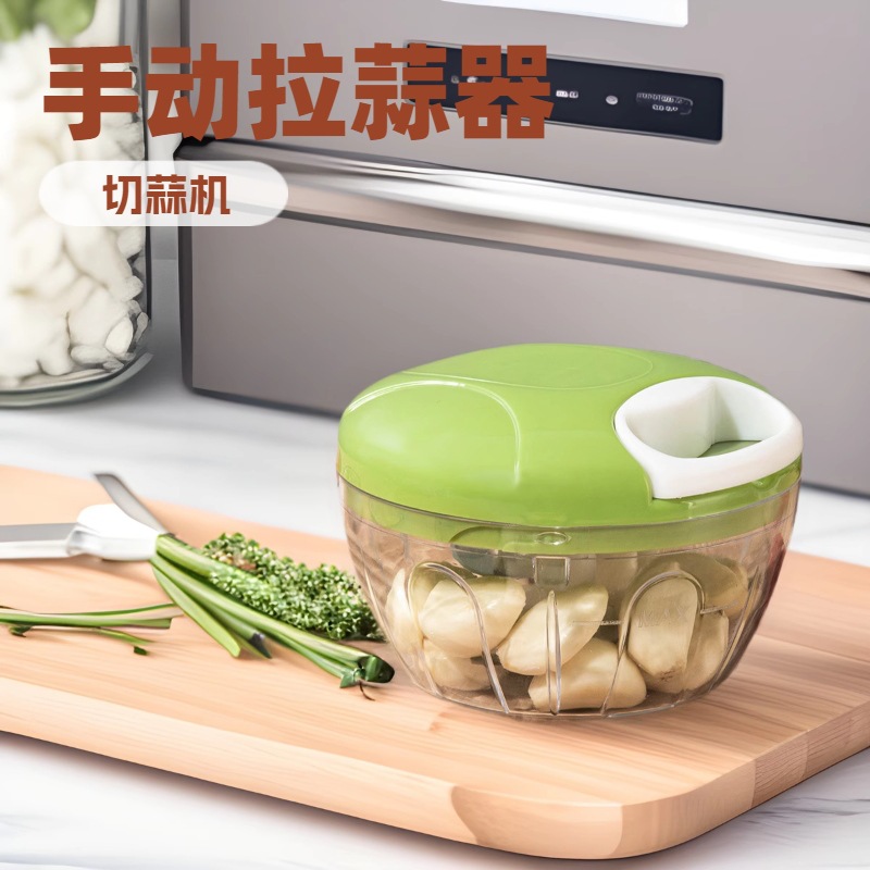 Cross-Border Garlic Masher, Household Multifunctional Vegetable Cutter, Food Supplement, Meat Grinder, Manual Garlic Press, Garlic Puller