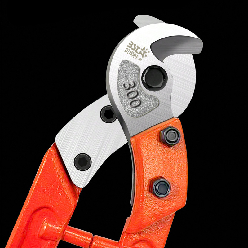 Tijeras de cable de servicio pesado puntuales Tijeras de cable multifuncionales de 12 pulgadas Cortadores de cable de servicio pesado Tijeras de cable manuales