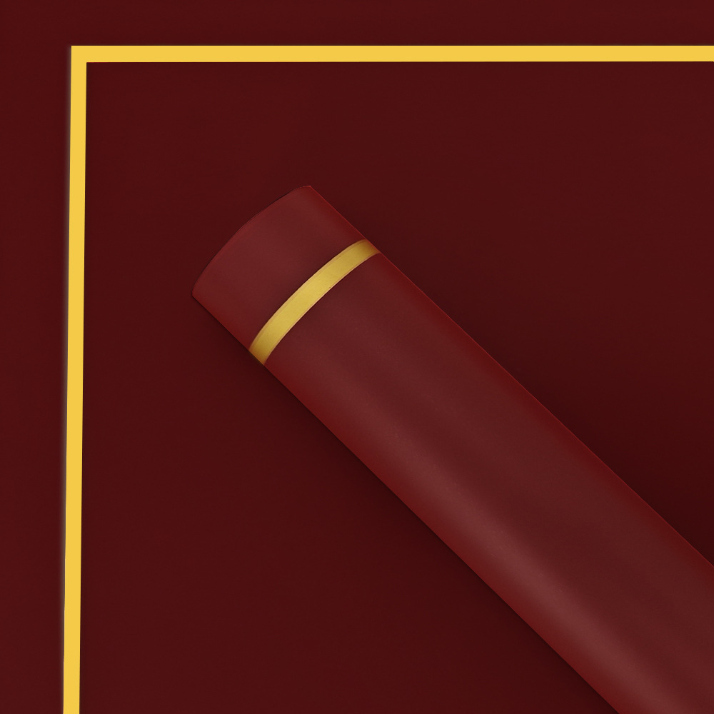 프놈펜 심플풍지[버건디] 20매/팩