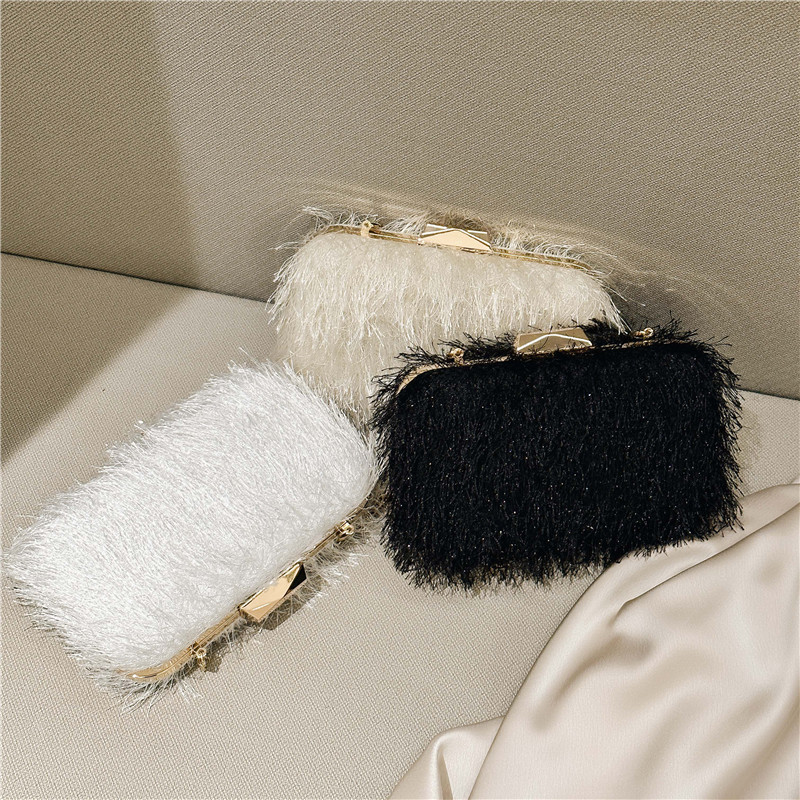 temperament evening bag one shoulder handbag ladies bag acrylic bag celebrity style cosmetic box bag_voghion.com