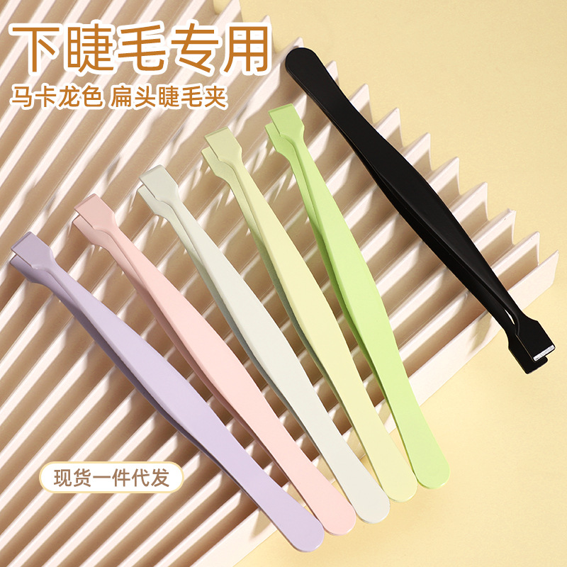 Stainless Steel Eyelash Extension Tools, High-Precision Professional Tweezers for Eyelash Technicians, Eyelash Tweezers for Planting and Separating Lashes