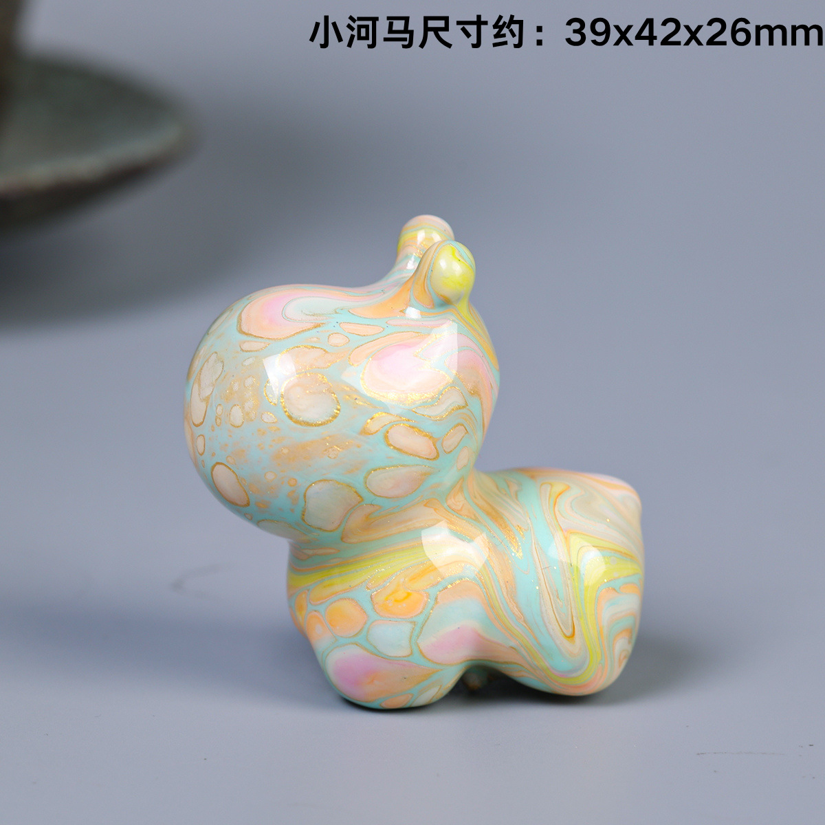 杭州霊隠漆猫シリーズ カラフルで可愛い猫 招き猫 漆塗り置物 文玩装飾