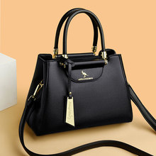 跨境手提包2025新款简约女士单肩包上班通勤大容量托特包可斜挎