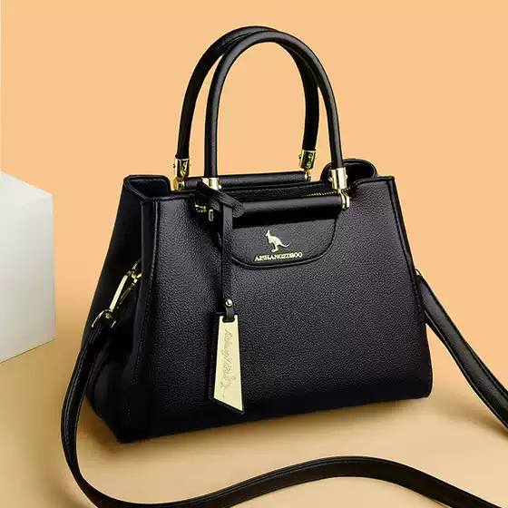 Cross border handbag 2026 new simple women's shoulder bag for work, mother's bag for commuting, large capacity tote bag wholesale