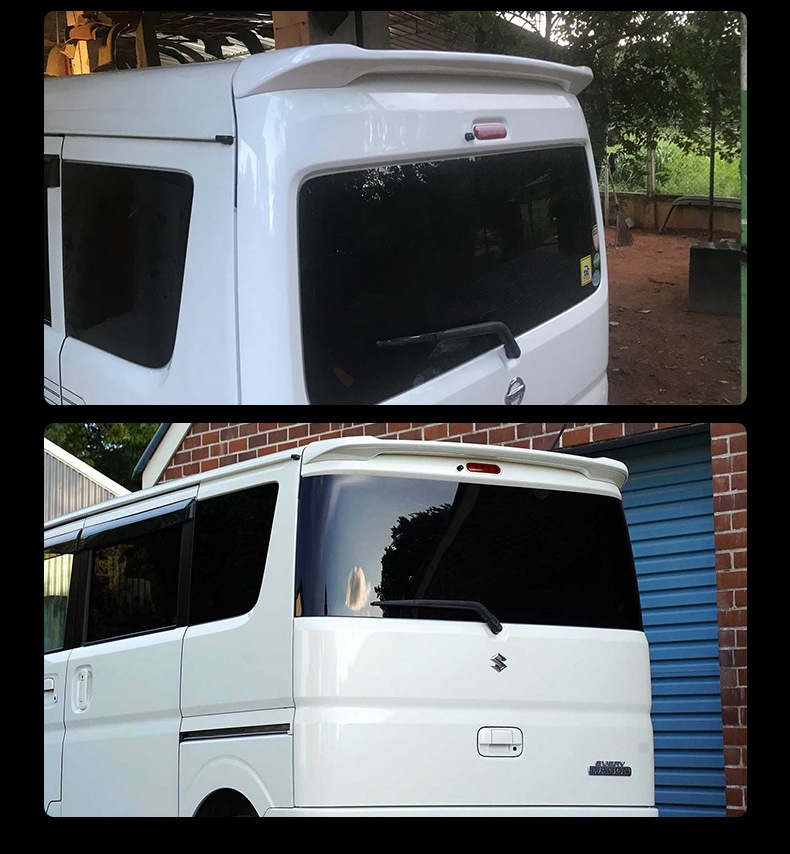 Suitable for 17-24 Suzuki Every Wagon Van DA17W DA17V Tail Top Wing Exterior Modifications