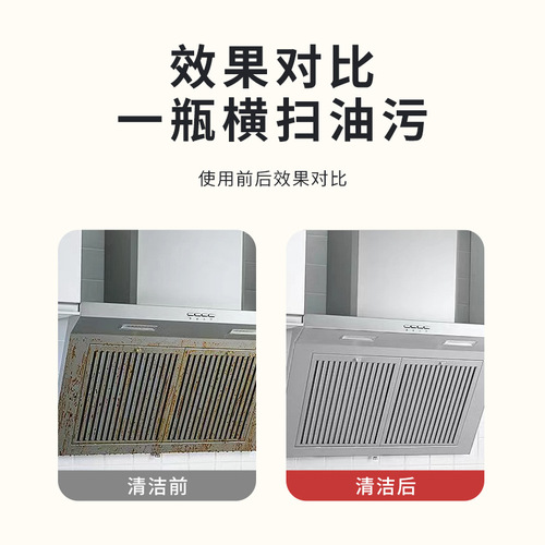 Kitchen Powerful Oil Cleaner Household Range Hood Cleaner Oil Remover Powerful Cleaning Oil Cleaner Wholesale