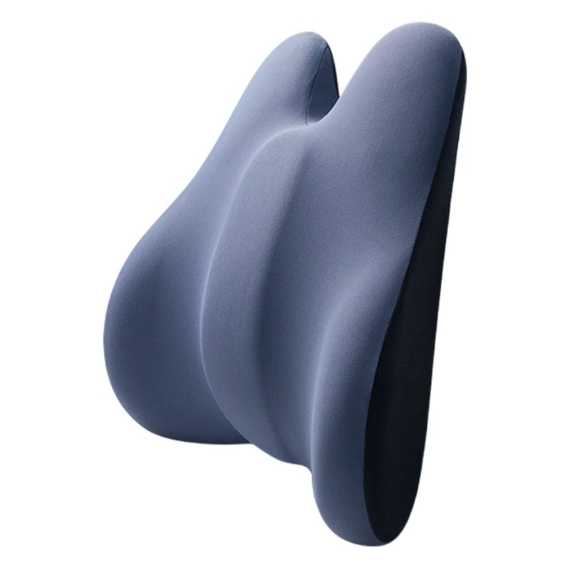 Регулируемая автомобильная подушка для поясницы из памяти формы, подушка для поясницы в автомобиль, офисная подушка, средство для комфорта при длительном сидении в автомобиле.