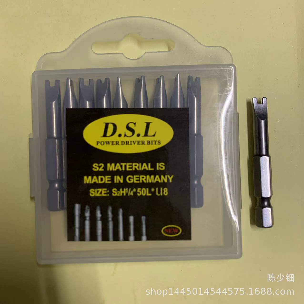 Fuente fabricante DSL Alemania S2 acero de una sola cabeza de forma especial endurecido lote cabeza triángulo cuadrado en forma de U en forma de Y