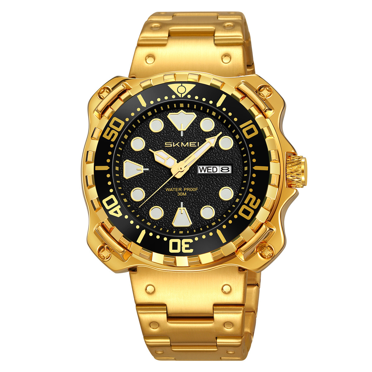 Cara negra de Gold Shell