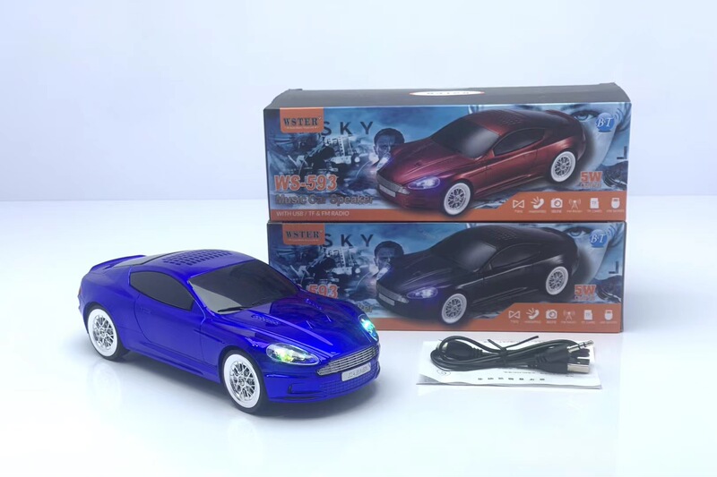 クロスボーダーWS-593アストンマーティン車モデルbluetoothスピーカープレゼント外国貿易車載ミニサウンドカードUSB|undefined