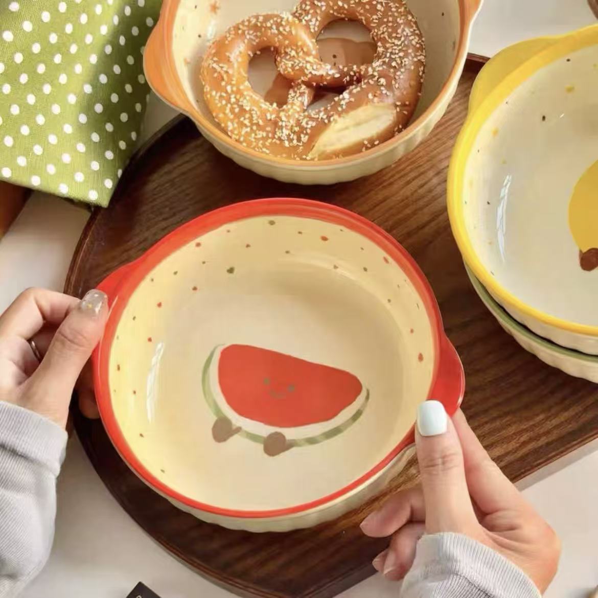 【Watermelon】6 inch baby bowl