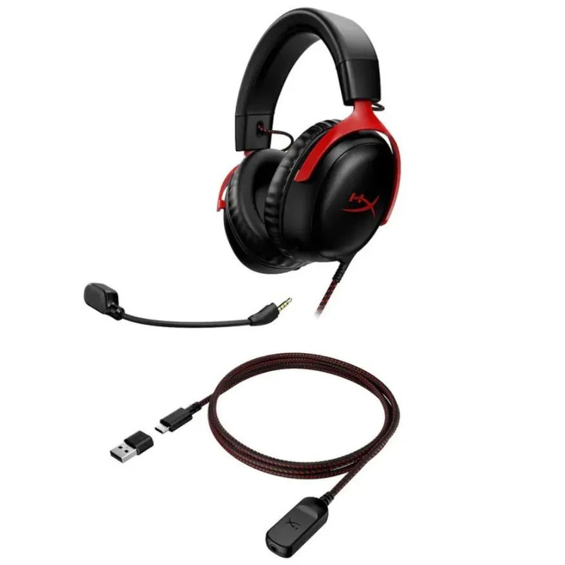 HyperX Cloud III头戴式游戏耳机飓风三代职业级电竞正品外贸爆款|undefined