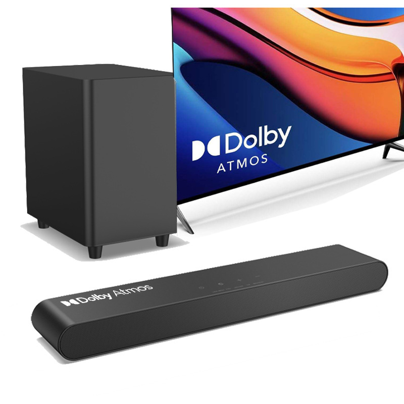 Dolby Atmos Home Theater Audio Bar Speaker for Tv with Subwoofer Surround Sound Wireless