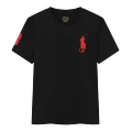 Black with Red Logo