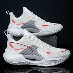 Dropshipping Summer Men's Sneakers 2025 New Mesh Breathable Basketball Sneakers Sports Students Ultra-Light Shock-Absorbing Running Shoes