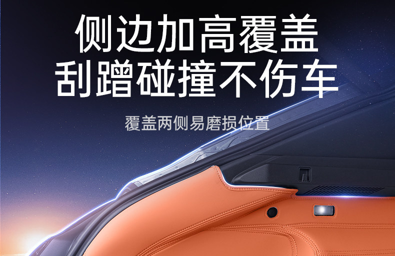 Suitable for Galaxy M7, full-coverage trunk mat, foot mat, decorative leather protective pad, accessories and supplies