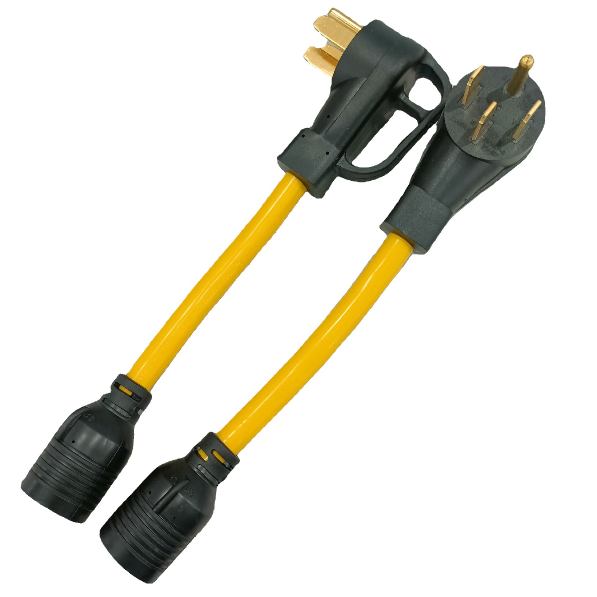 美标煊华XN14-50P/XL14-30R房车充电线50安培转30安培电源线