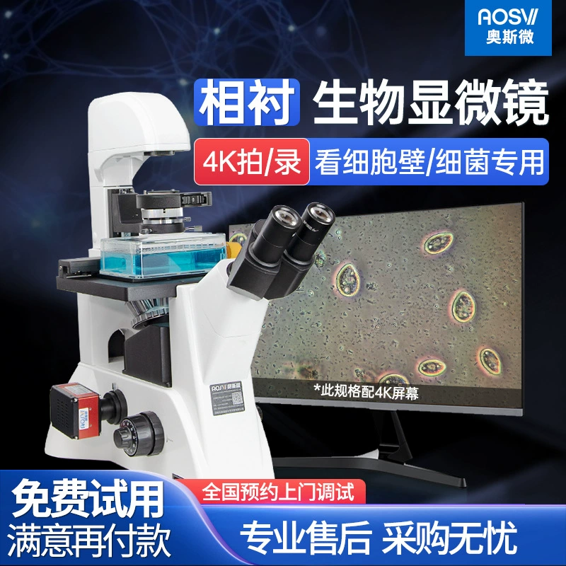 Образец исследования кухонной клетки перевернутого биологического микроскопа Os с микрополяризованной подкладкой BX22P-HK830