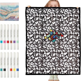�羳�¿�Coloring Blanket DIY�ֹ���ɫ�����]ë̺�Ҿӿ͏d�b�