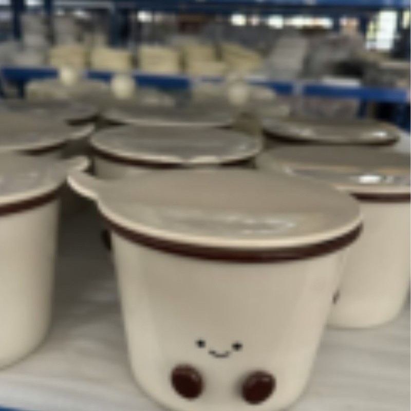 新款ins超可爱可可豆系列可爱沙拉泡面碗甜品碗沙拉碗|undefined