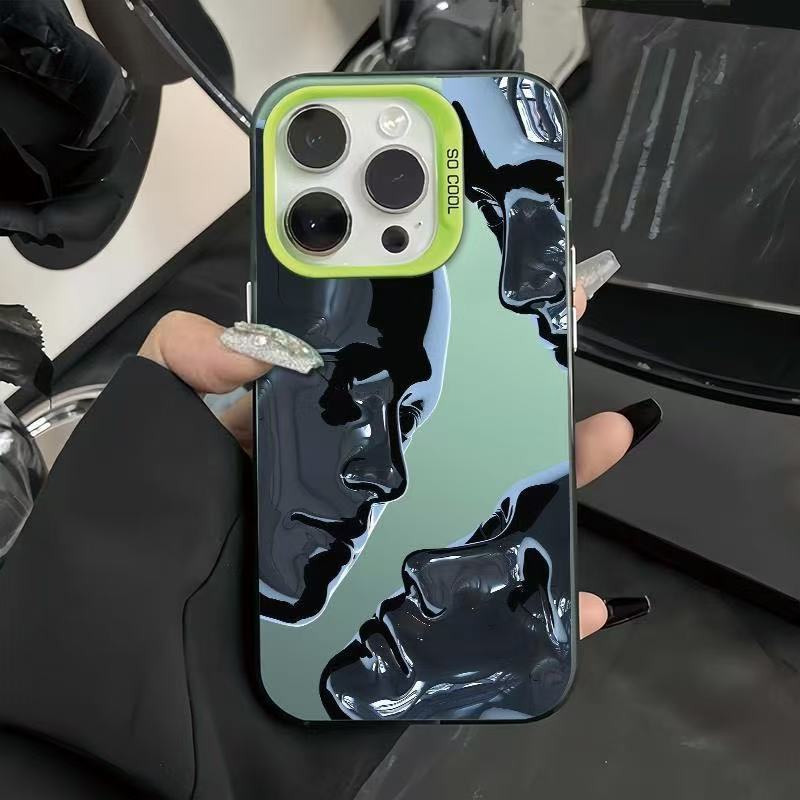 Estatuas de arte europeas y americanas para iPhone 16 funda para teléfono móvil Apple 15promax/14pro anti-caída 13pro12
