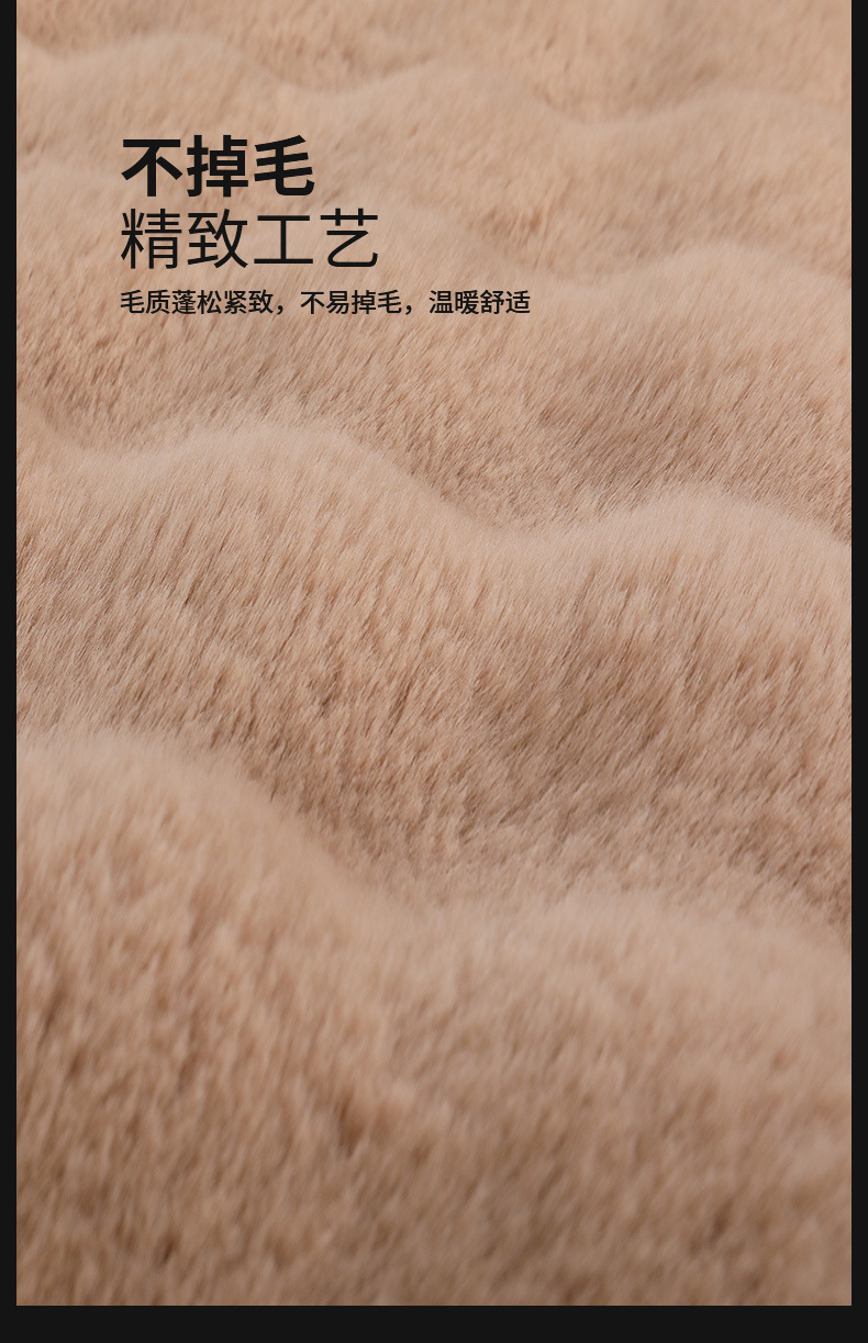 Car Cushion New Three-dimensional Bubble Fleece-like Cushion Car Winter Cushion Warm and Comfortable Universal Cushion