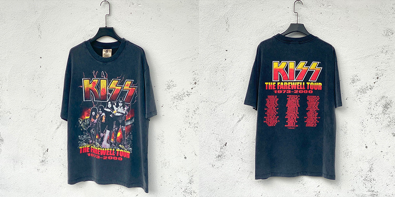 Vintage lavado viejo vintage manga corta marca de moda americana niebla calle suelta VTG casual cuello redondo hombres y mujeres camiseta