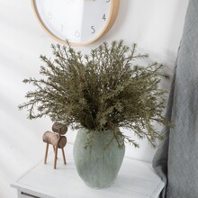 INS风粗迷迭香长把束仿真花厂家假花绿植物婚庆装饰工艺品YC1088