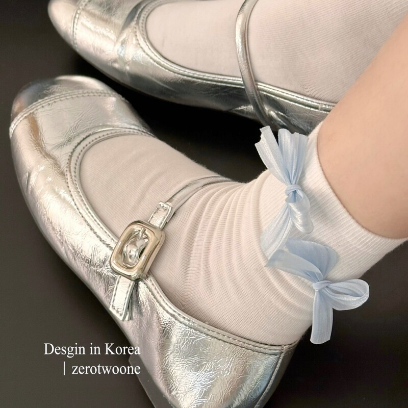 021 Women's Cotton Socks with Bow Decorations, Mid-Calf Socks, Summer Sweat-Absorbent Breathable Cotton Socks, Miu Style Socks Wholesale