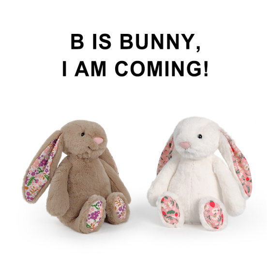 New Hot Sale Flower Cloth Rabbit Doll Cute Cartoon Cute Ear-drop Rabbit Plush Toy Doll Children's Comfort Pillow
