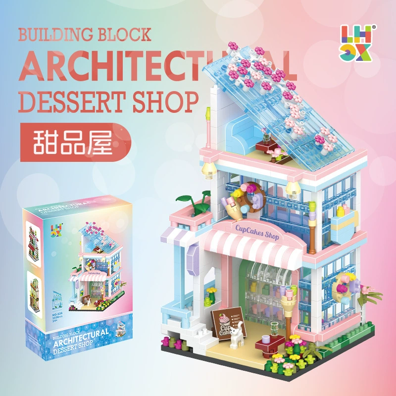 联合创想 (Cross-border trading), dessert constructor, toy, DIY, Birthday gift