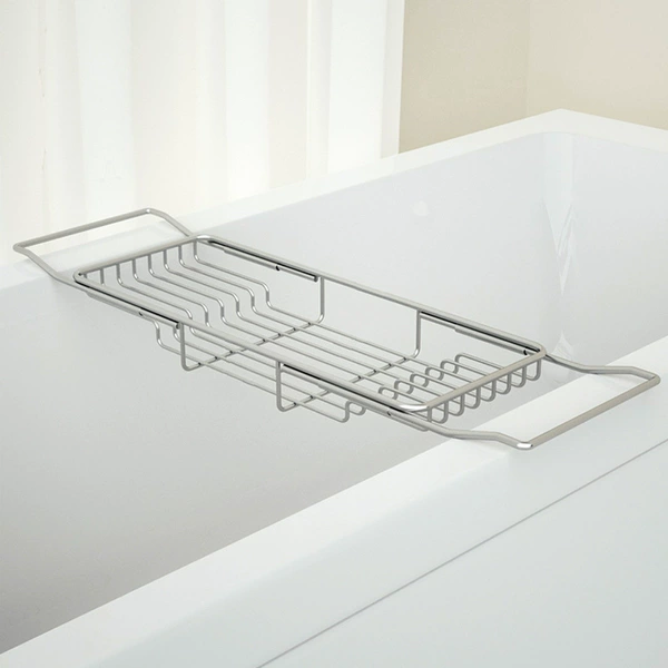 Stainless steel bathtub rack-A type bright