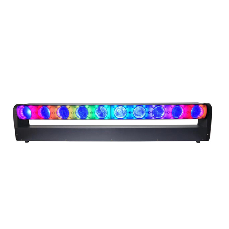 led10眼光束带辅光舞台灯光长条镭射光束摇头led灯光十眼led摇头