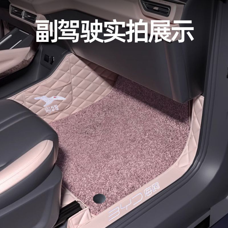 Aplicable BYD gaviota cojín alrededor de 25 mujeres 24 accesorios de alfombra estrella superior antisucia para automóviles image 3